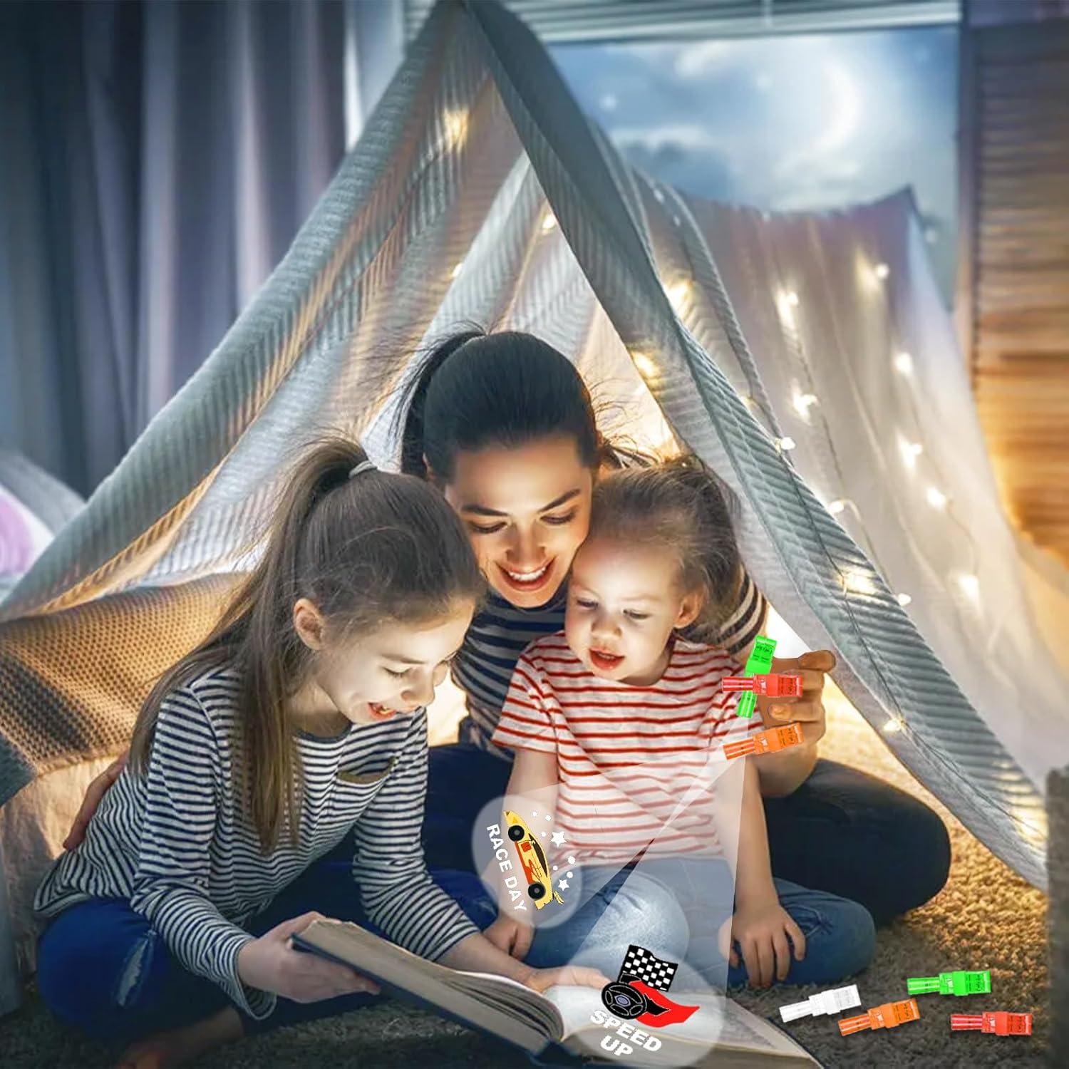 32 Luces de Dedo LED Fiesta Tema Carreras para Niños