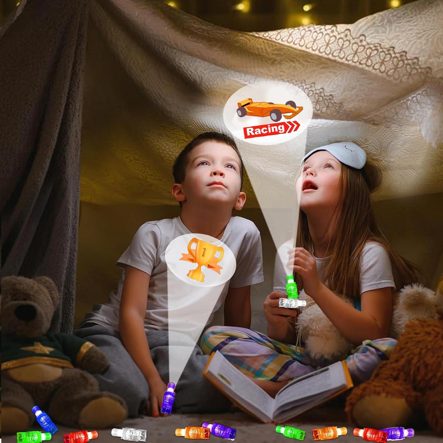 32 Luces de Dedo LED Fiesta Tema Carreras para Niños