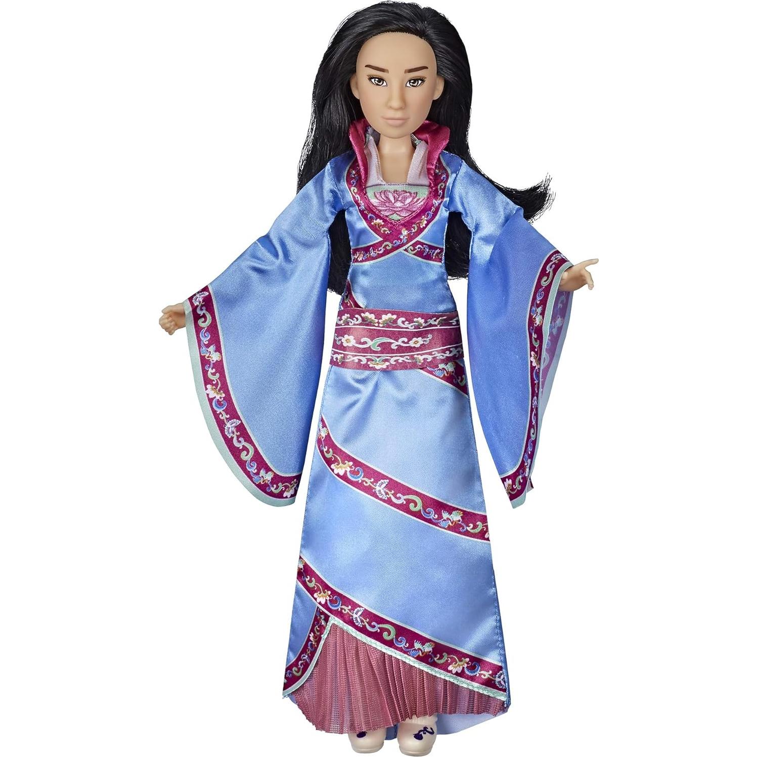 Muñeca Mulan Disney con 2 Atuendos y Accesorios