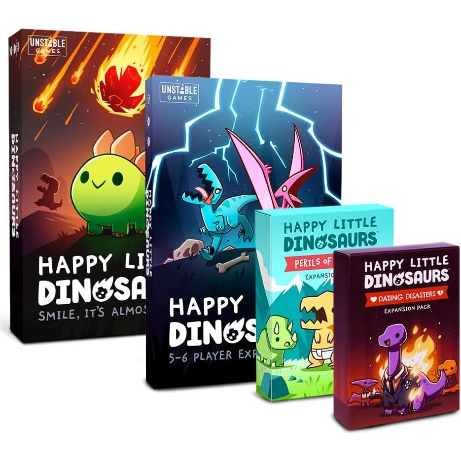 Juego Base Dinosaurios Felices - TeeTurtle - 2-4 Jugadores