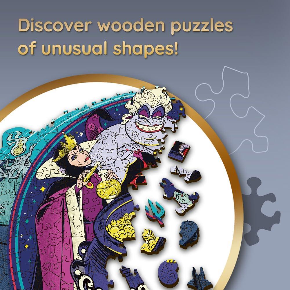 Rompecabezas Trefl Villanos Disney 500+5 Piezas Madera