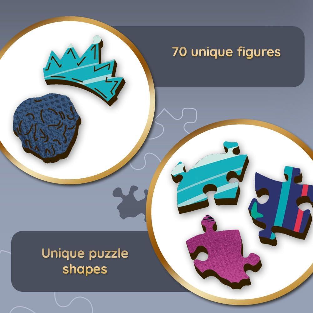 Rompecabezas Trefl Villanos Disney 500+5 Piezas Madera