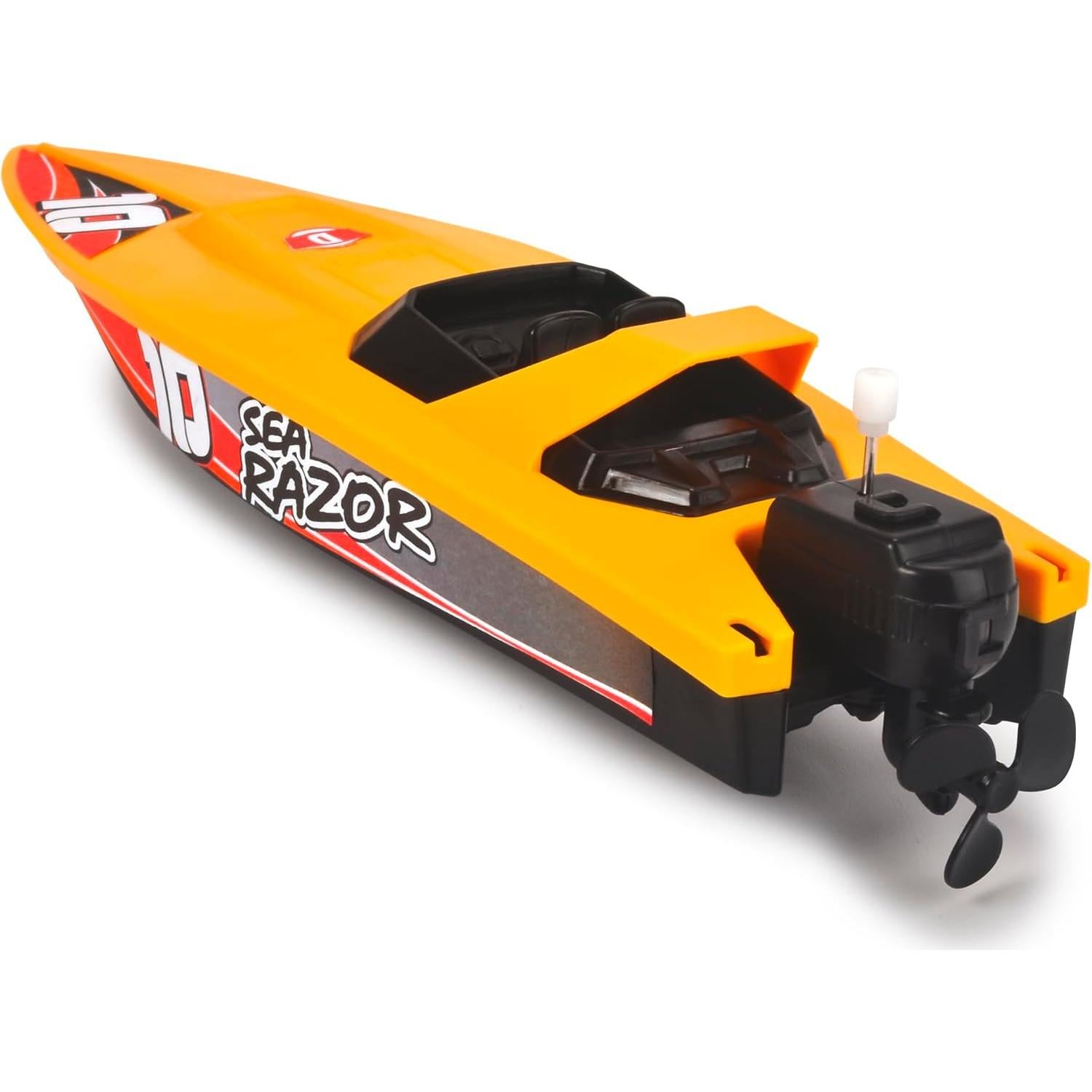 Camión Mack Dickie Toys con Remolque y Barco 30,5 cm