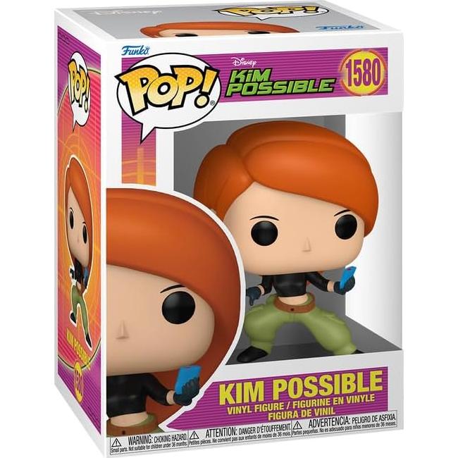 Figura POP! Kim Possible #1580 Funko 9.5 cm con Funda