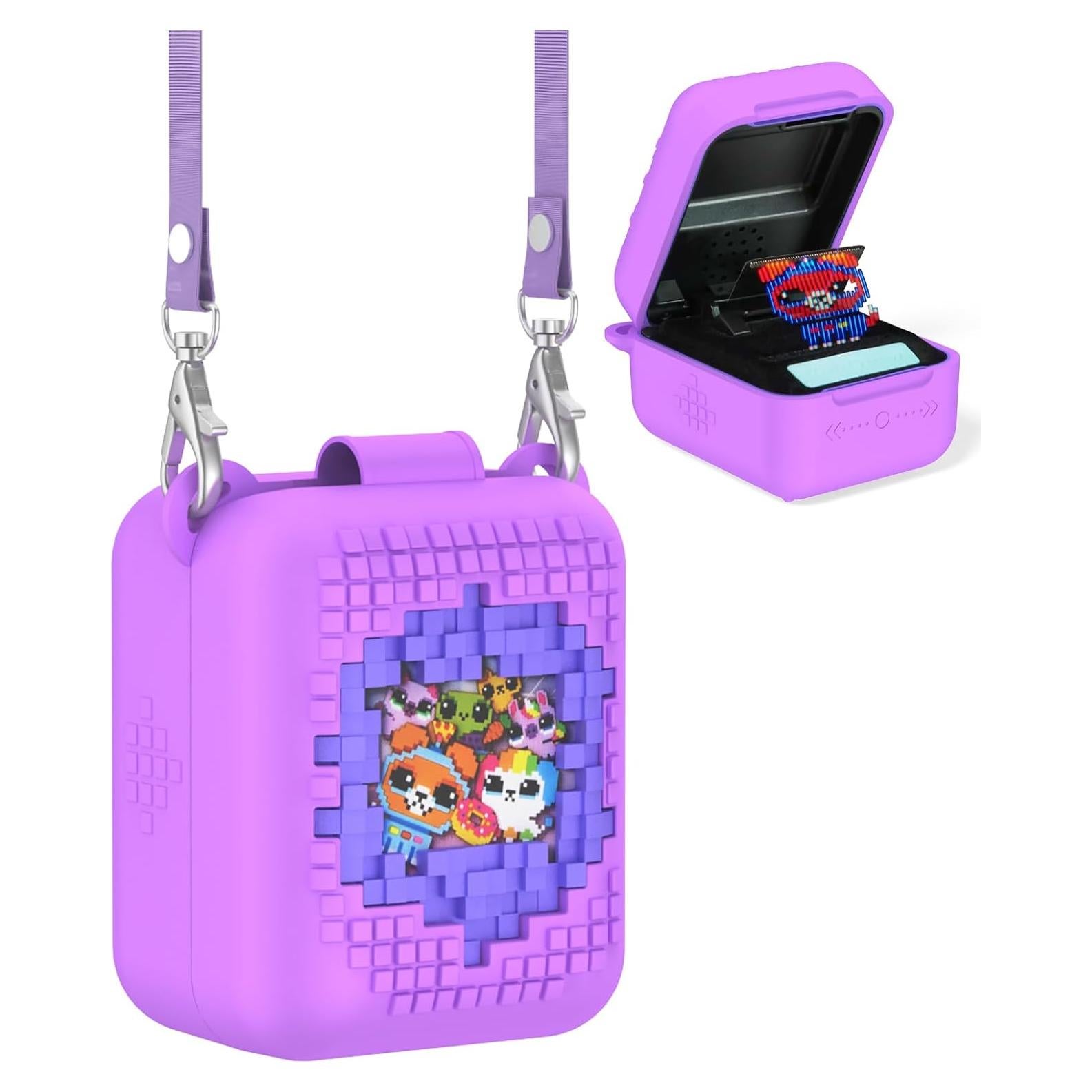 Funda Silicona para Juguete Interactivo Bitzee - Púrpura