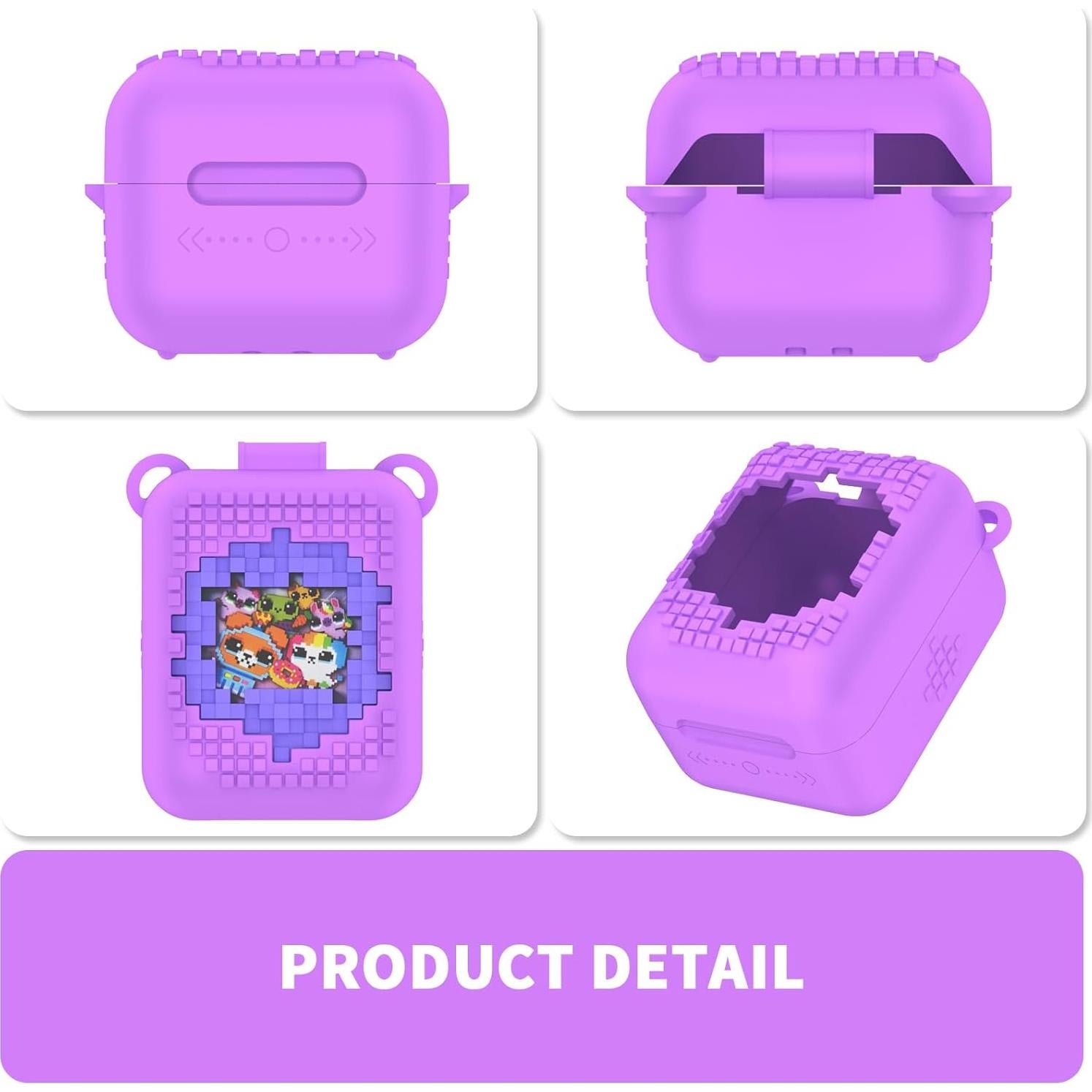 Funda Silicona para Juguete Interactivo Bitzee - Púrpura