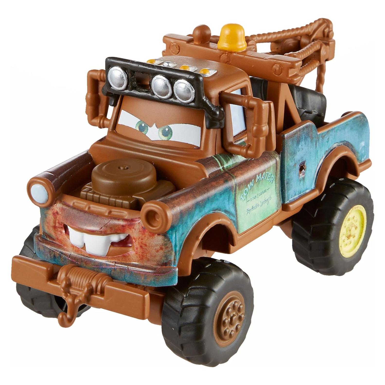 Coche Diecast Disney Cars Mater 1:55 Offroad Aventura