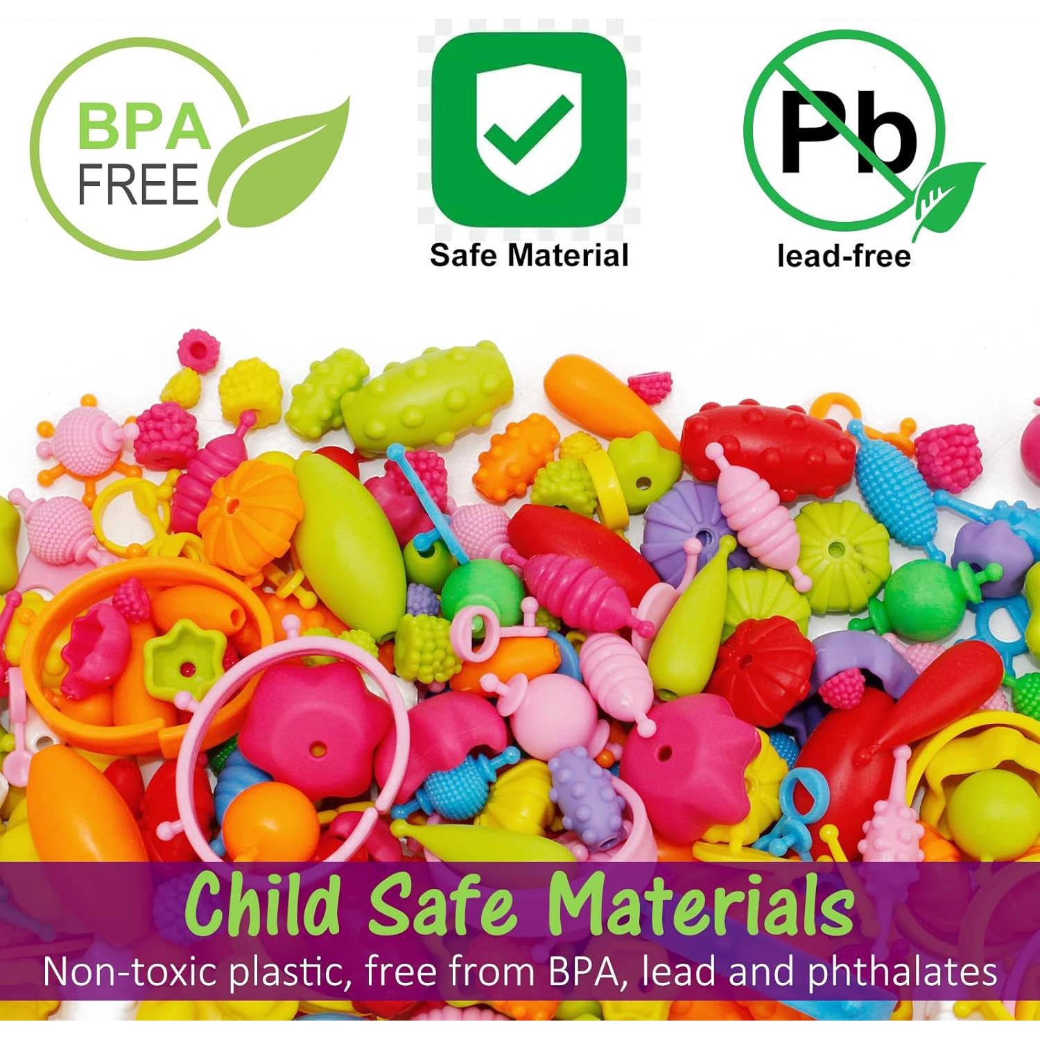 Kit de Joyería DIY Happytime para Niñas - 180 Piezas