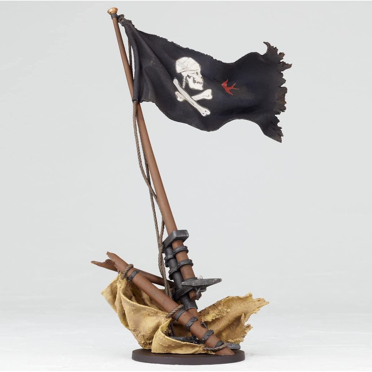 Figura Jack Sparrow Revoltech 135 mm PVC y ABS