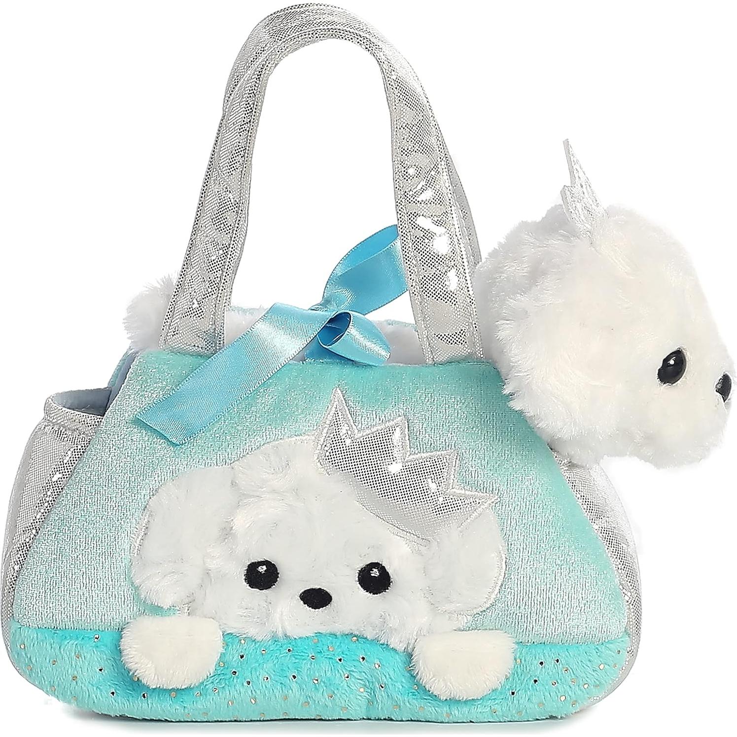 Peluche Aurora Fancy Pals Perrito Princesa 18 cm Multicolor