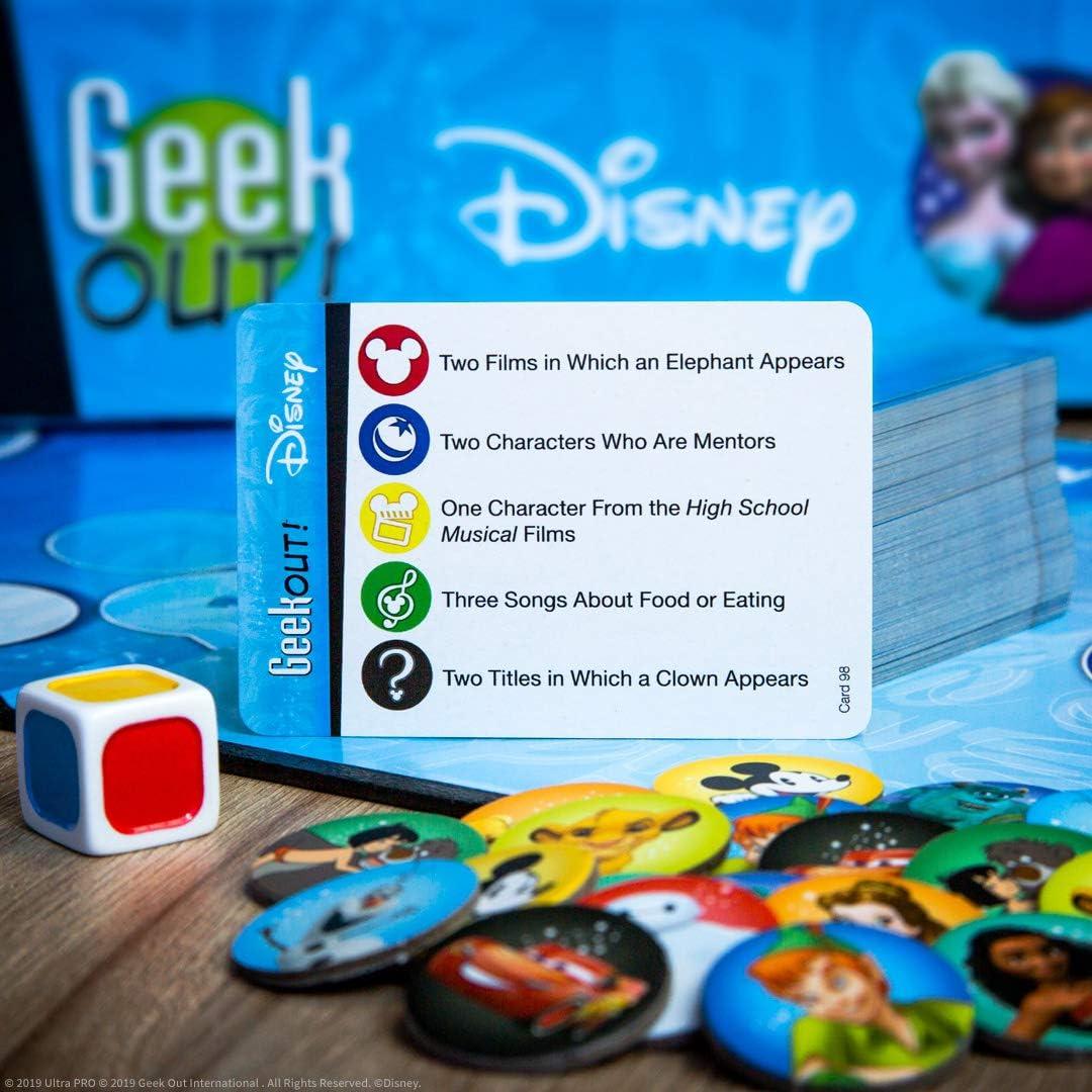 Juego de Mesa Geek Out! Disney | Trivia Familiar 10+
