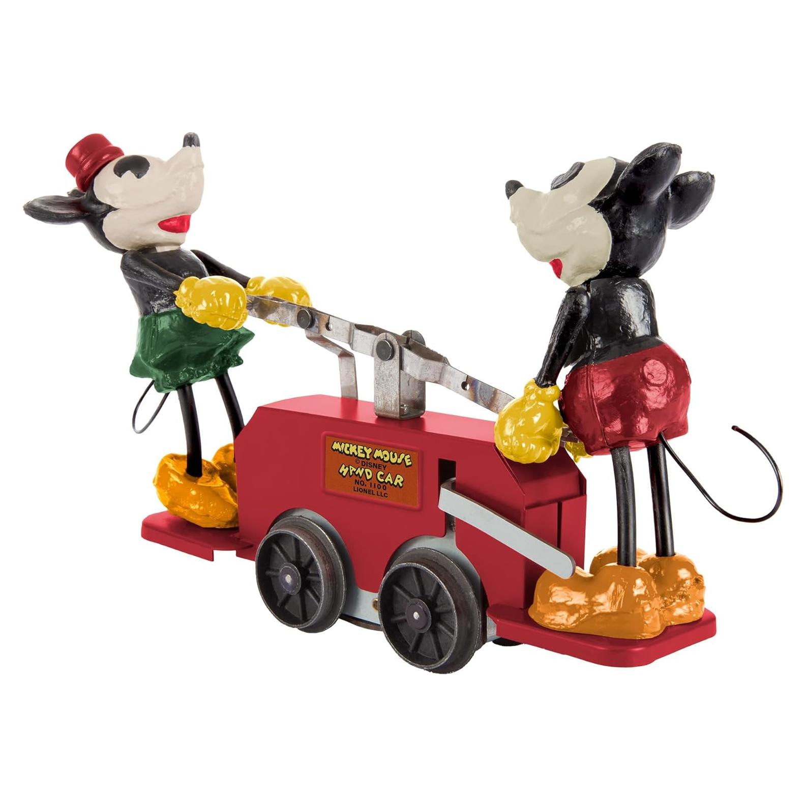 Carro Rojo Mickey y Minnie Mouse Lionel - 100 Años Disney