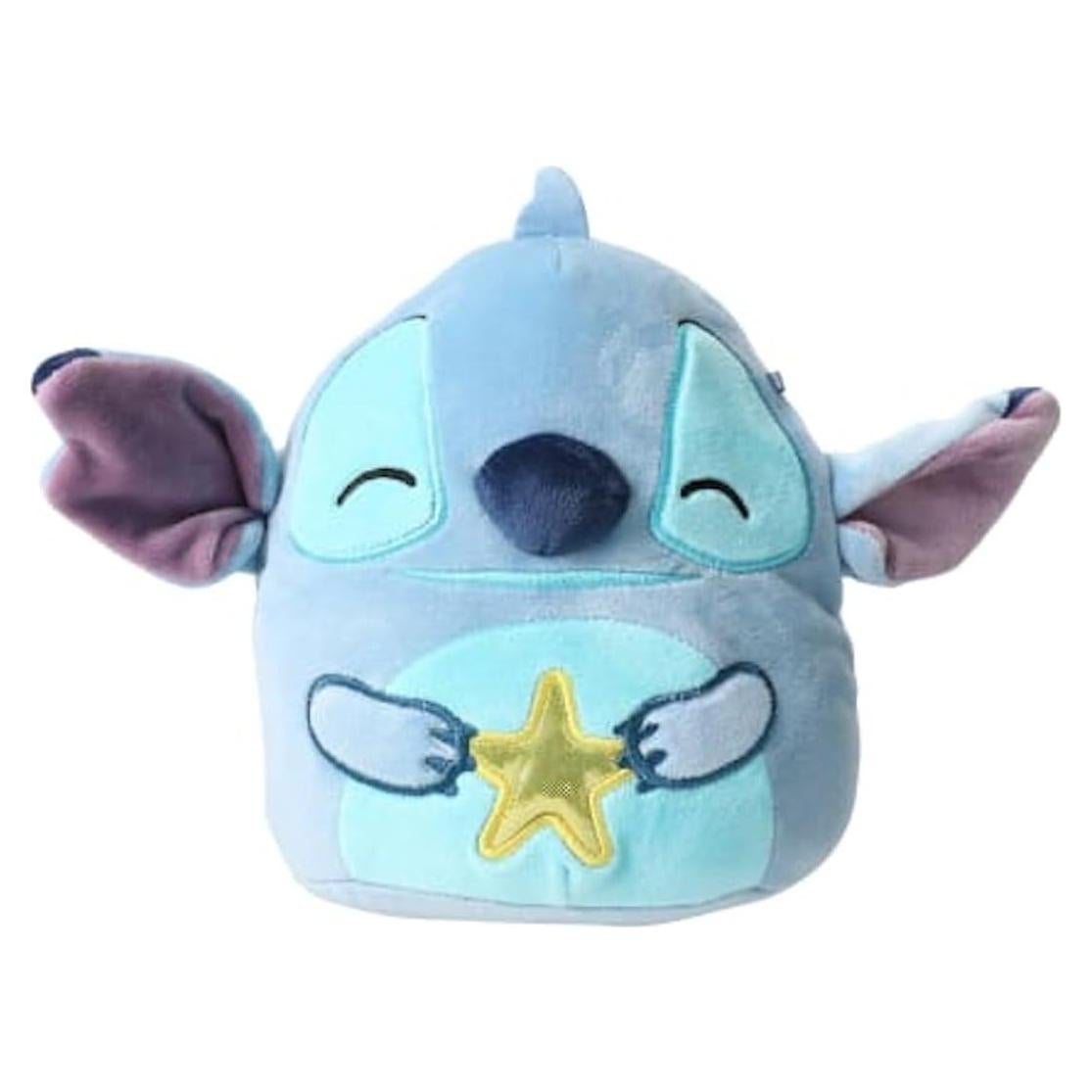 Squishmallow Disney Stitch Holding Star Mediano Azul