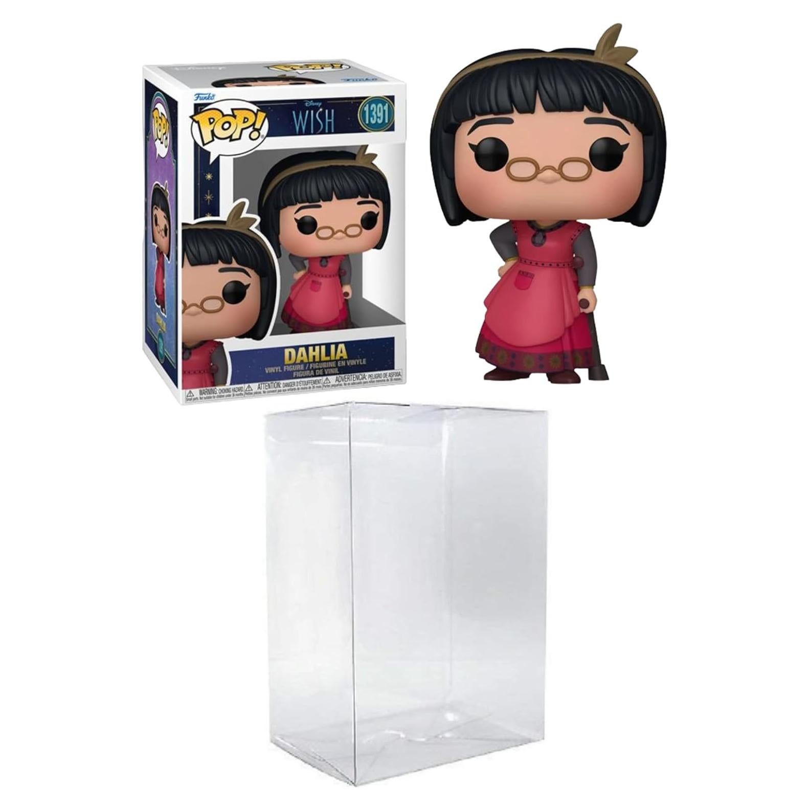 Funko Pop! Disney Wish - Dahlia 10 cm con protector Byron's Attic
