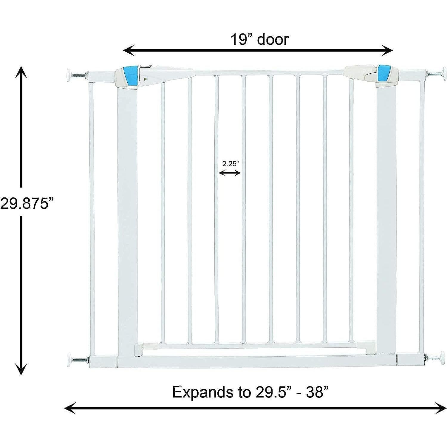 Puerta para mascotas MidWest 29 cm altura con tiras luminosas
