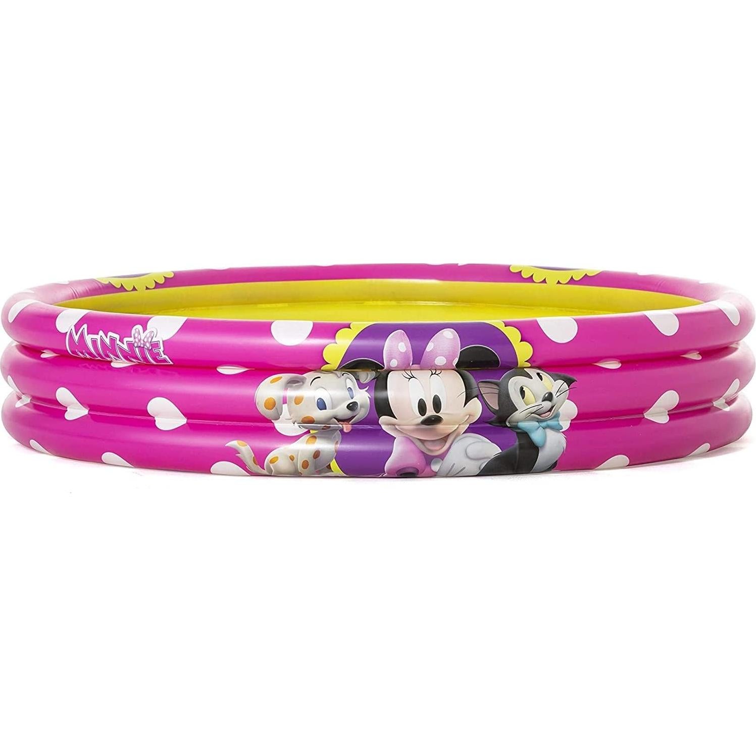 Piscina Inflable Bestway Disney Minnie 122 cm Rosa 140L