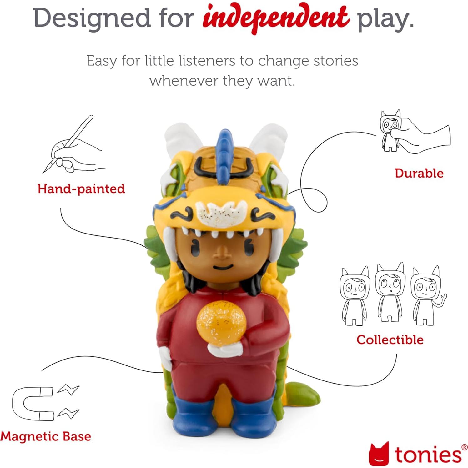 Figurita de audio Tonies Año Nuevo Lunar 11 historias