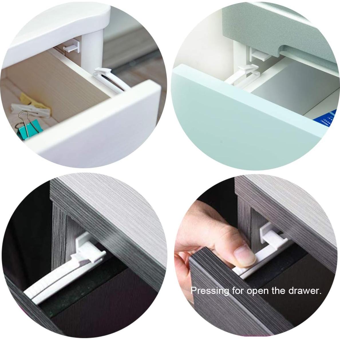 Cerraduras de Seguridad Coolrunner para Cajones - 8 Piezas