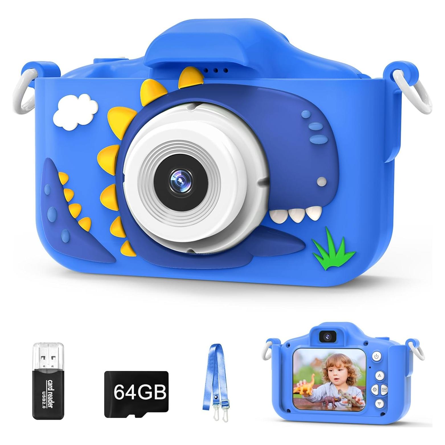 Cámara Digital para Niños XBENDON X13S 48MP 1080P Azul