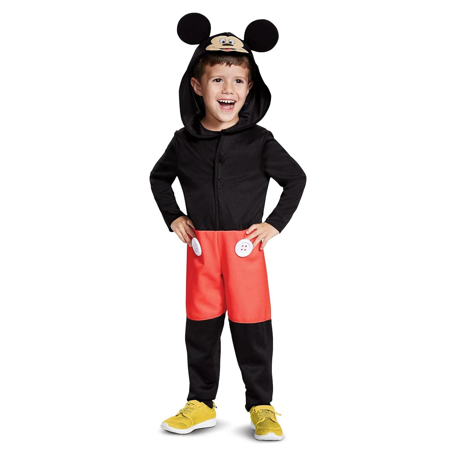 Disfraz Mickey Mouse Disney para Niños 3-4 Años Rojo