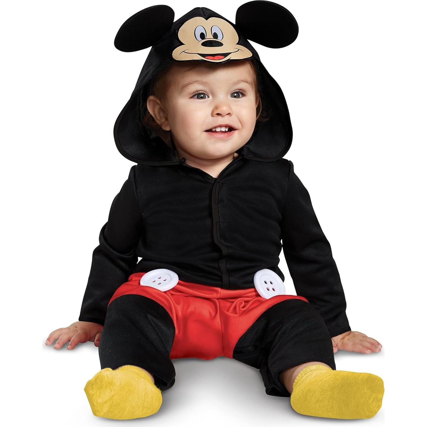 Disfraz Mickey Mouse Disney para Niños 3-4 Años Rojo
