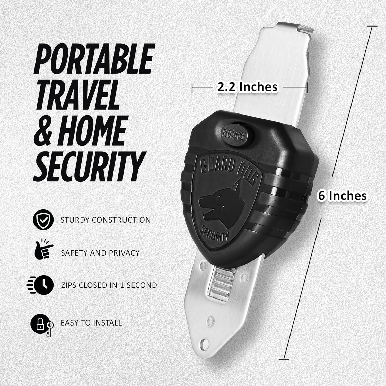 Cerradura Portátil Guard Dog Security BlockLock para Puertas