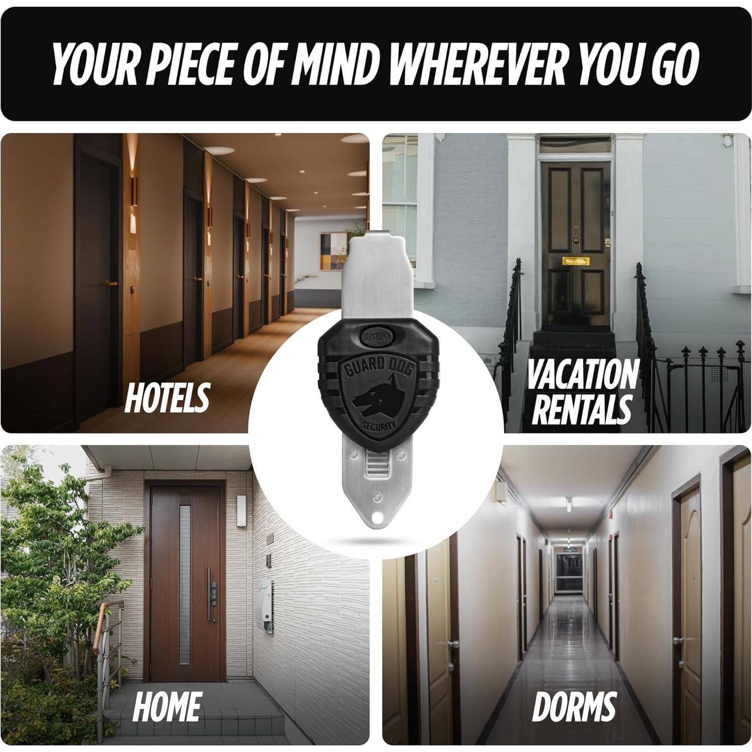 Cerradura Portátil Guard Dog Security BlockLock para Puertas