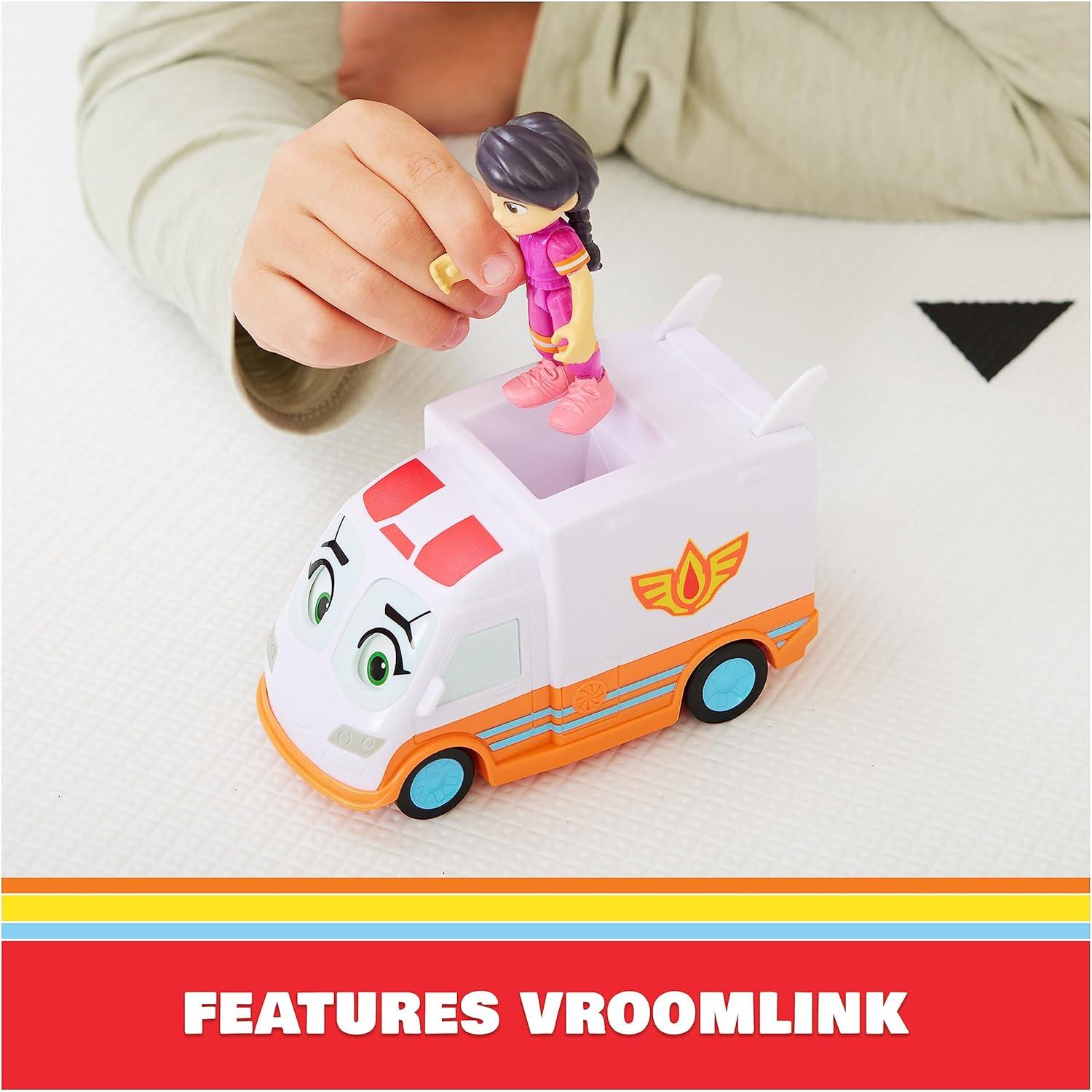 Figura de Acción Ambulancia Axl y Violet Disney Junior Firebuds