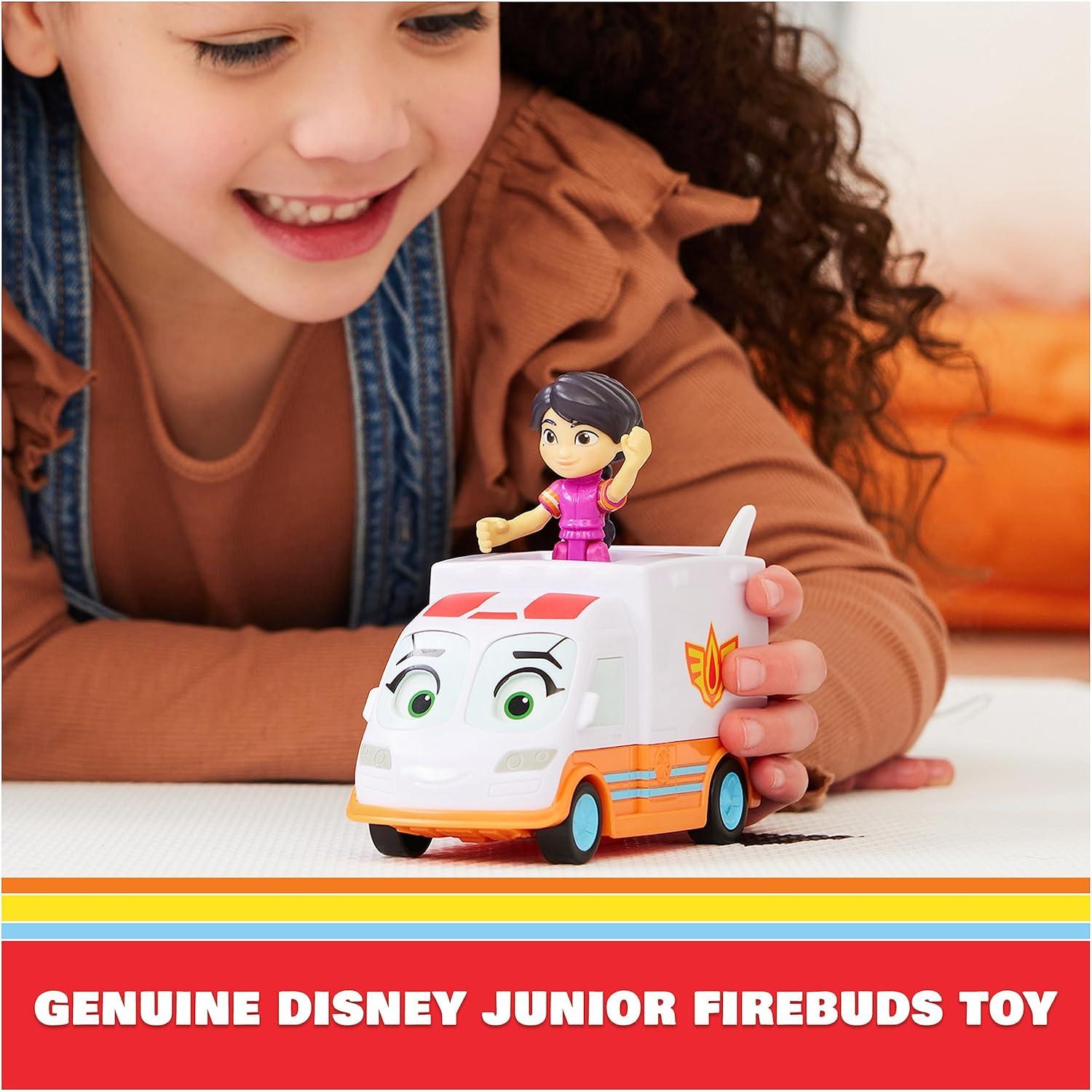 Figura de Acción Ambulancia Axl y Violet Disney Junior Firebuds