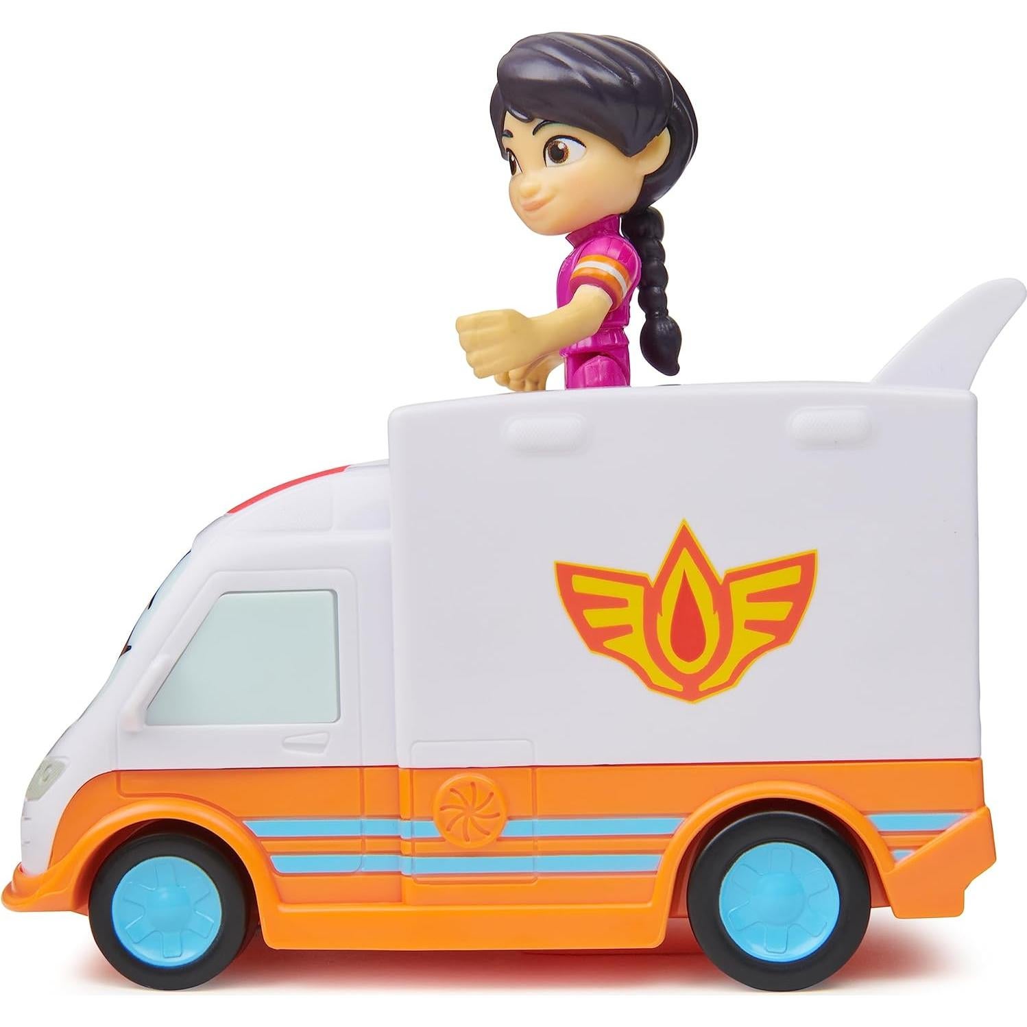 Figura de Acción Ambulancia Axl y Violet Disney Junior Firebuds