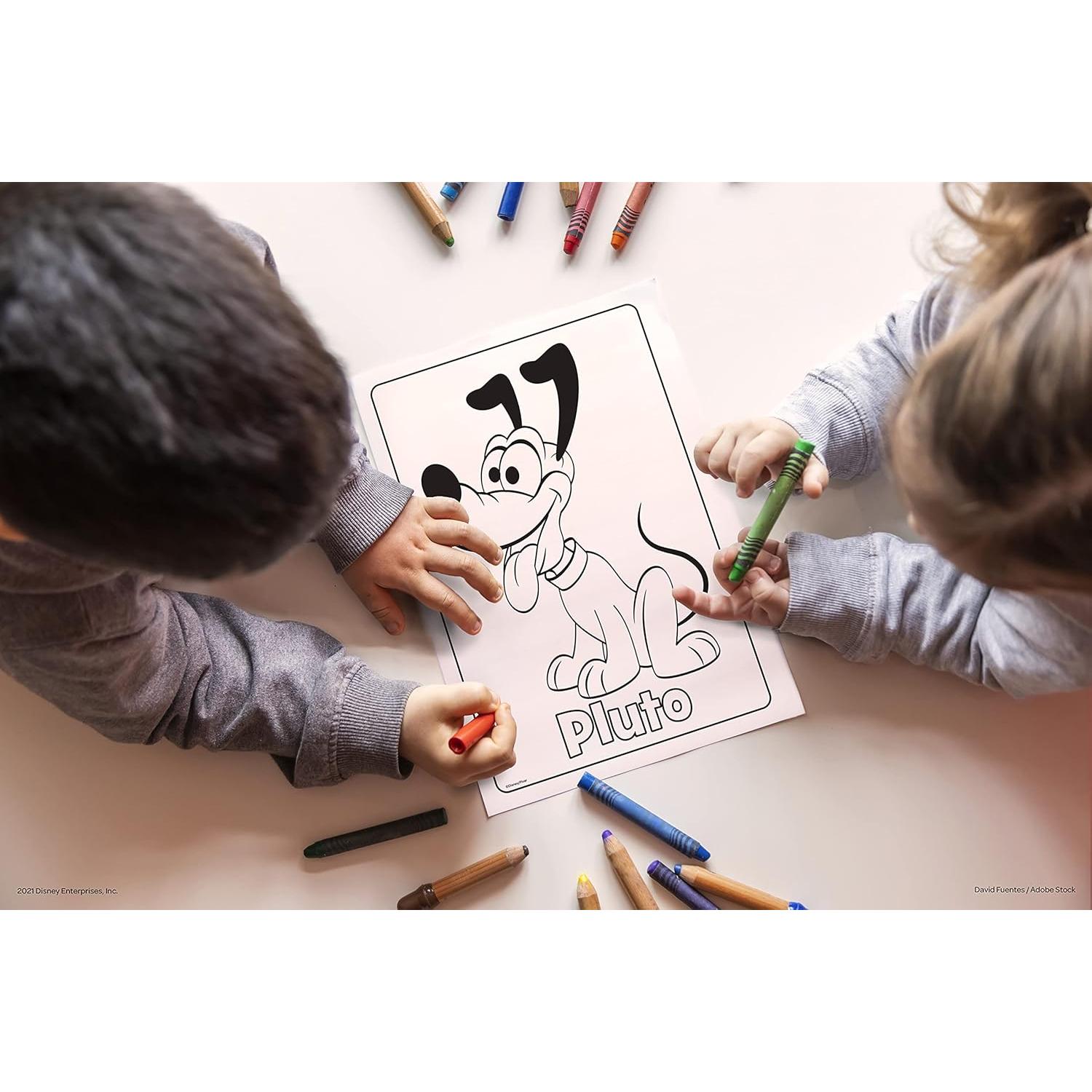 Libro de Colorear Disney Baby Bendon 48 Páginas con Crayones