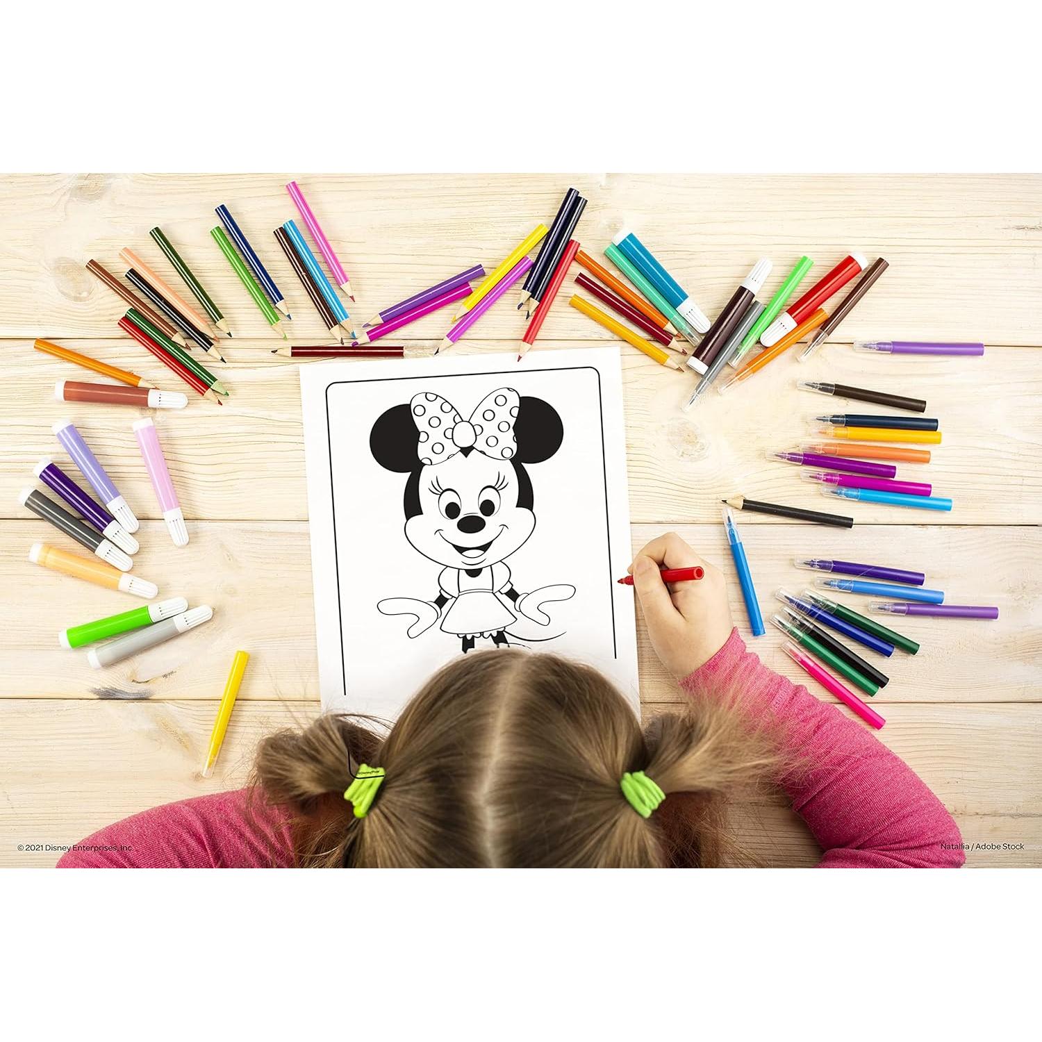 Libro de Colorear Disney Baby Bendon 48 Páginas con Crayones