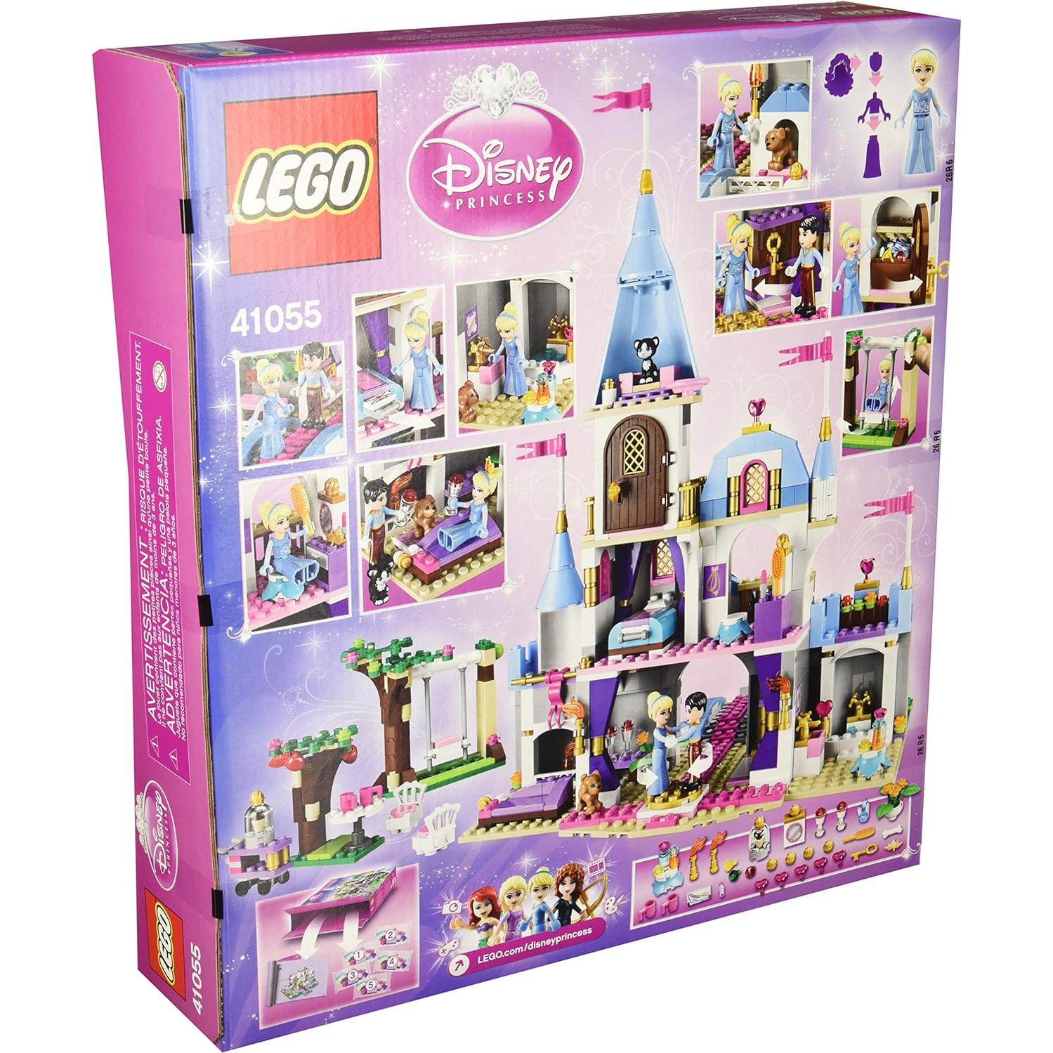 LEGO Castillo Romántico de Cenicienta 41055 con figuras