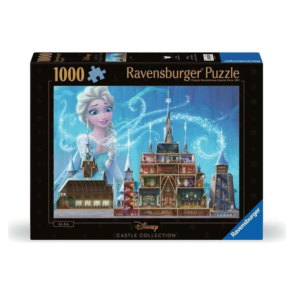 Rompecabezas Ravensburger 1000 Piezas Castillos de Disney Elsa