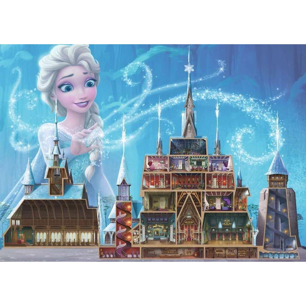 Rompecabezas Ravensburger 1000 Piezas Castillos de Disney Elsa