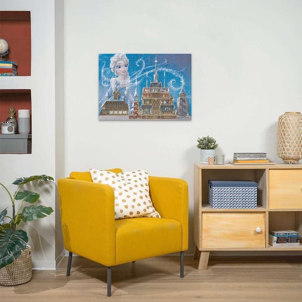 Rompecabezas Ravensburger 1000 Piezas Castillos de Disney Elsa