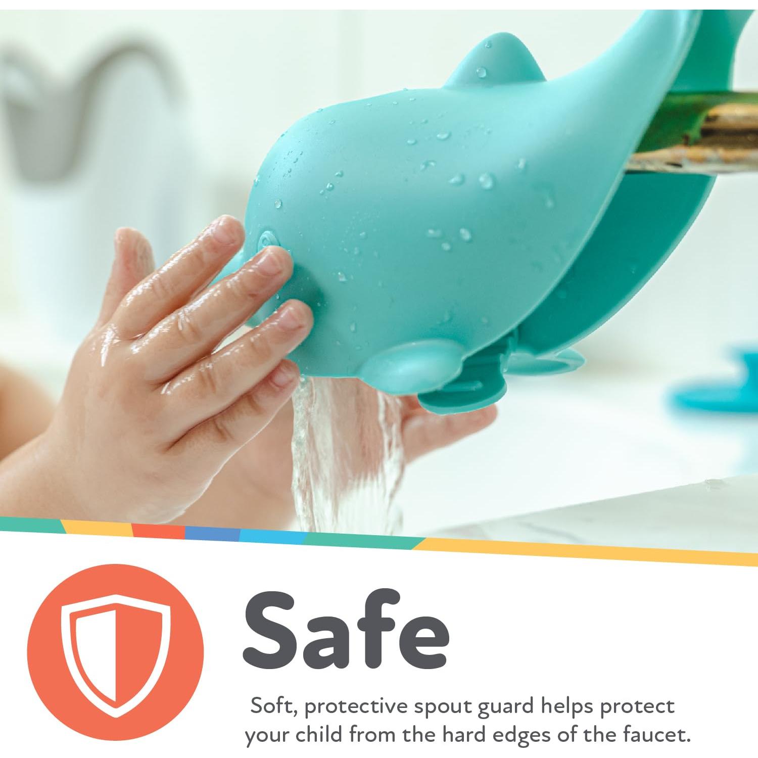 Protector de Grifo de Seguridad Nuby Delfín para Baño