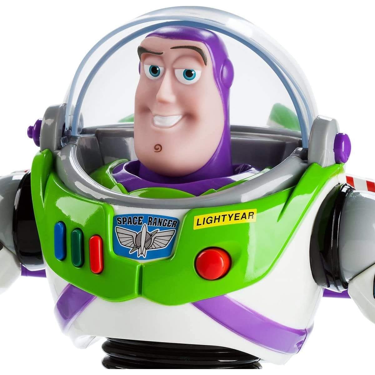 Buzz Lightyear Interactive Talking Action Figure - 12 Inch (Original Phrases and Sounds) Disney