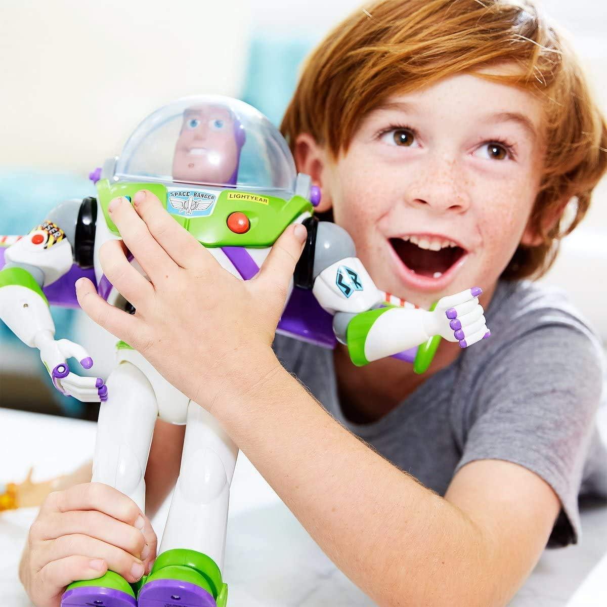 Buzz Lightyear Interactive Talking Action Figure - 12 Inch (Original Phrases and Sounds) Disney