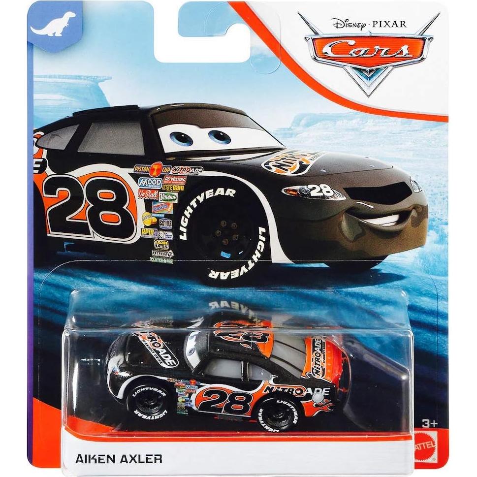 Coche Diecast Disney Cars Aiken Axler 1:55 Metal