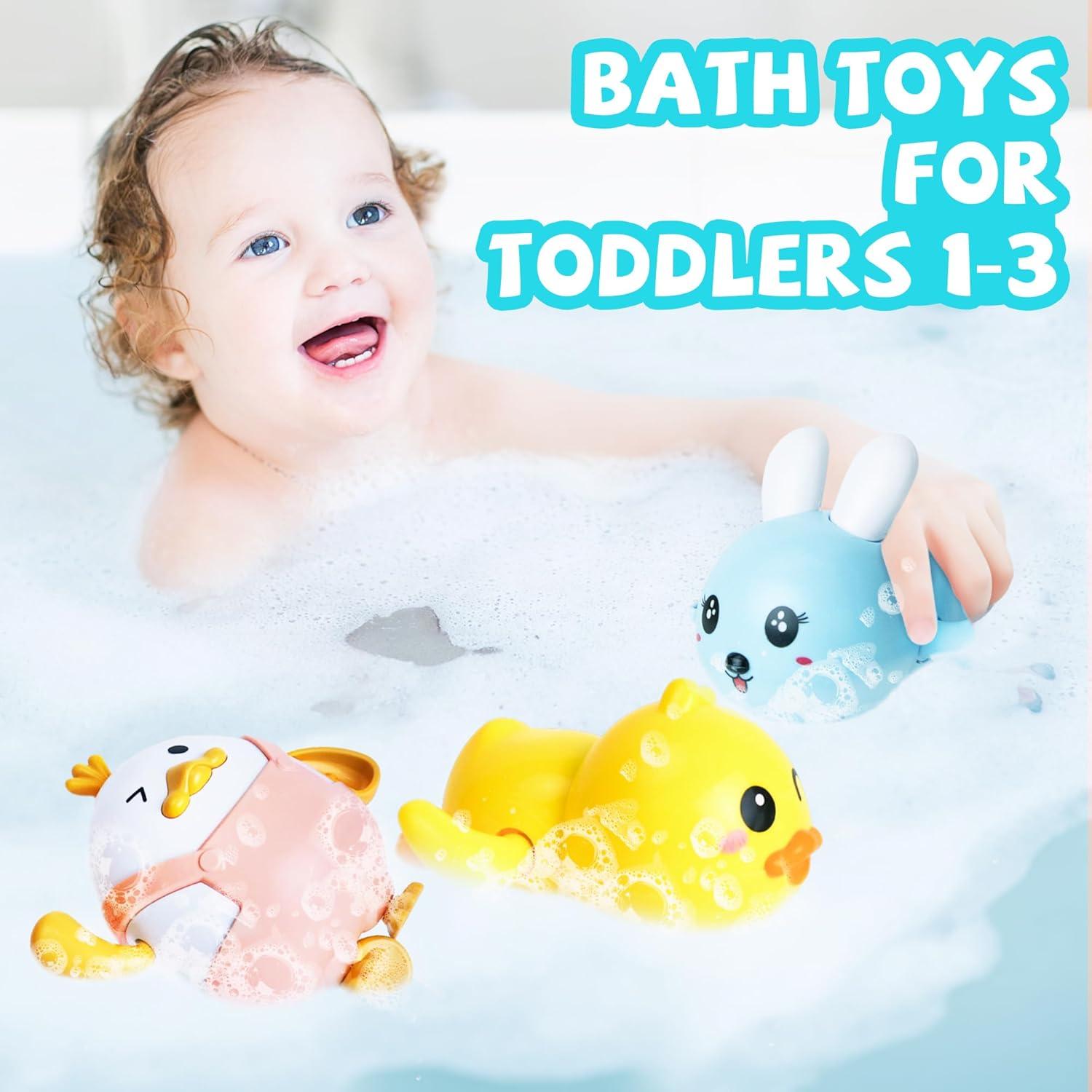 Set de 3 Juguetes de Baño MOREDOTS para Bebés