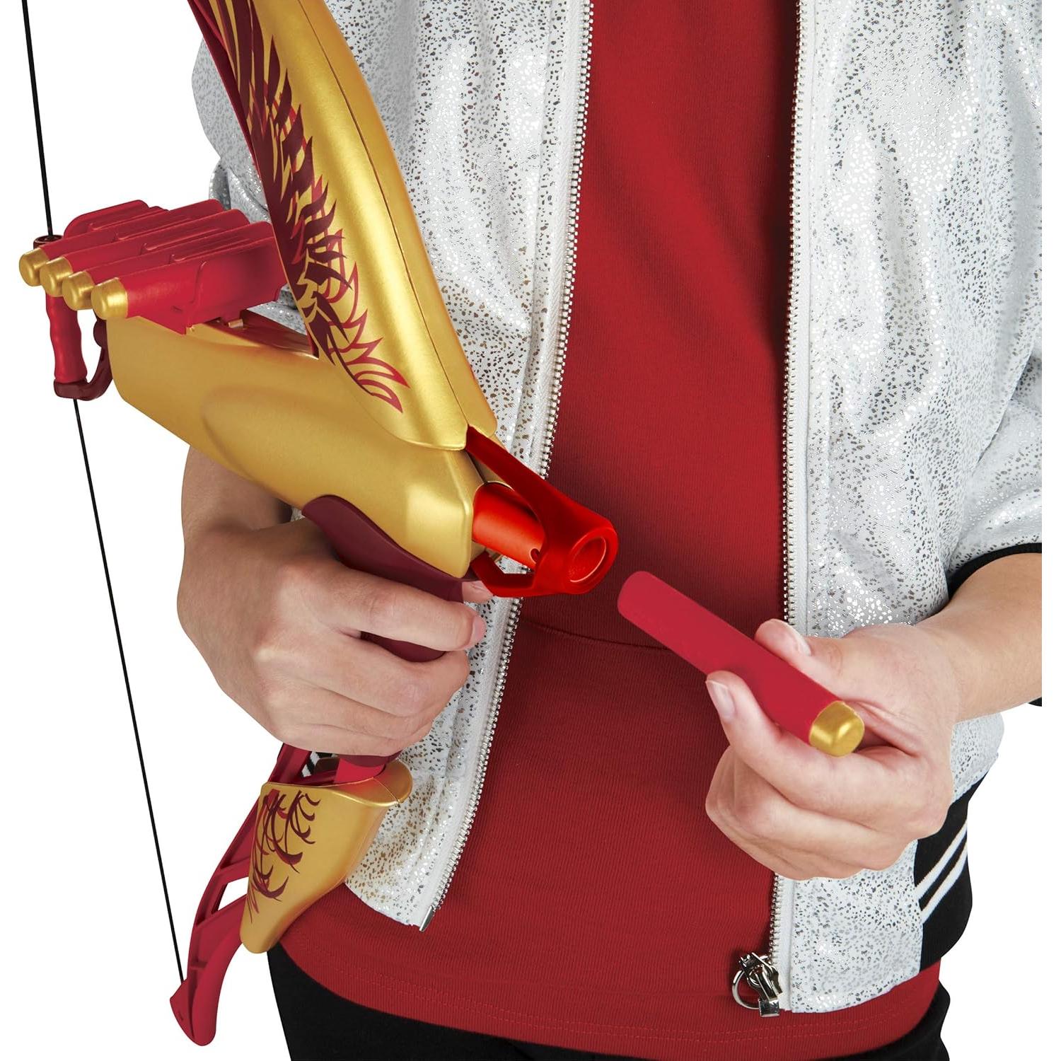 Arco Guerrero Mulan Disney con 8 Dardos de Espuma