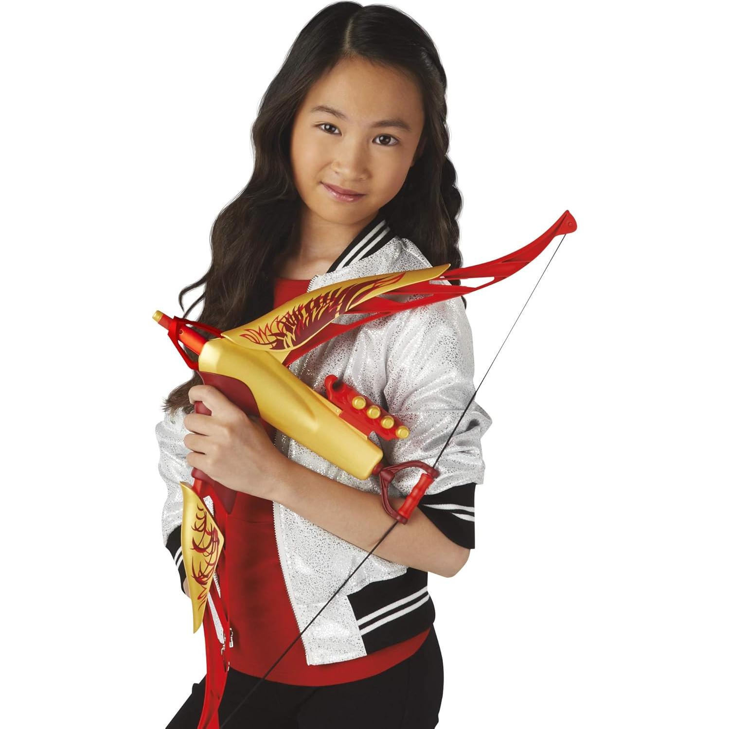Arco Guerrero Mulan Disney con 8 Dardos de Espuma