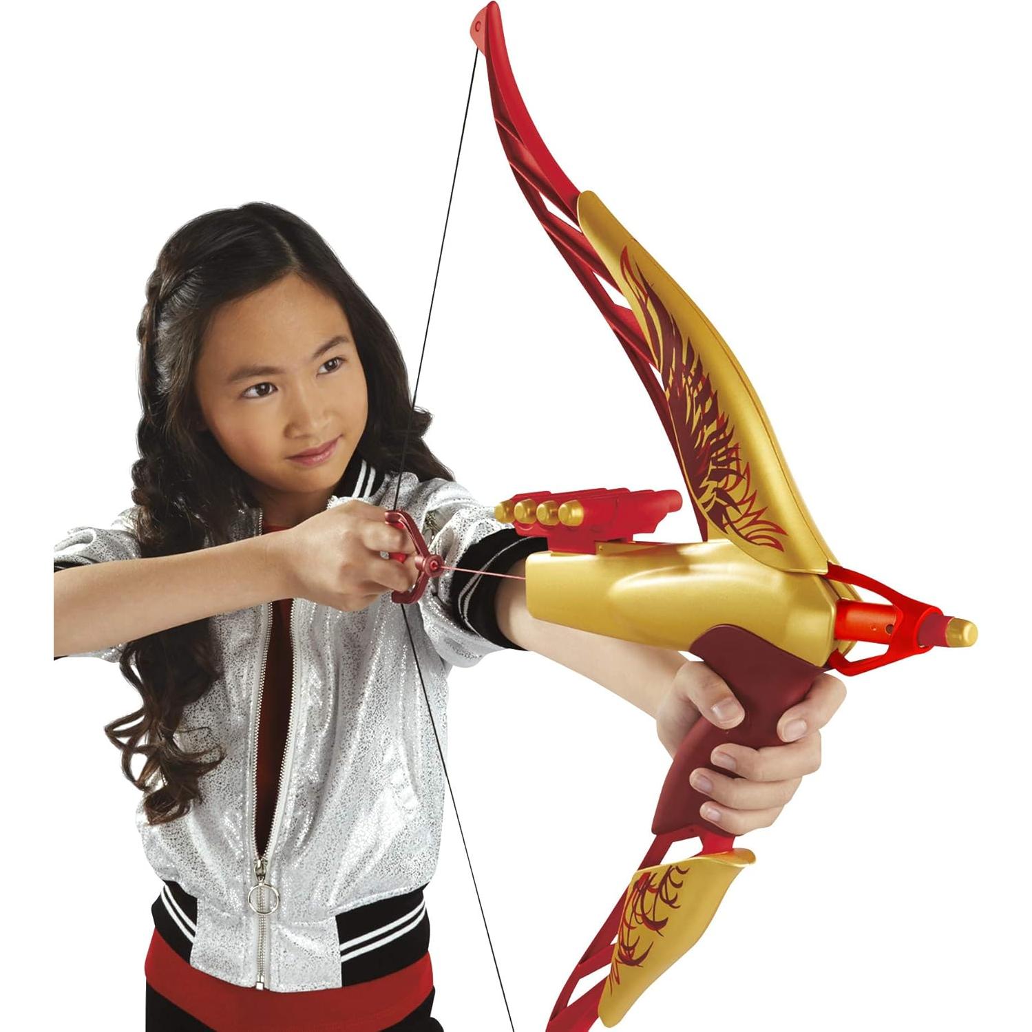 Arco Guerrero Mulan Disney con 8 Dardos de Espuma