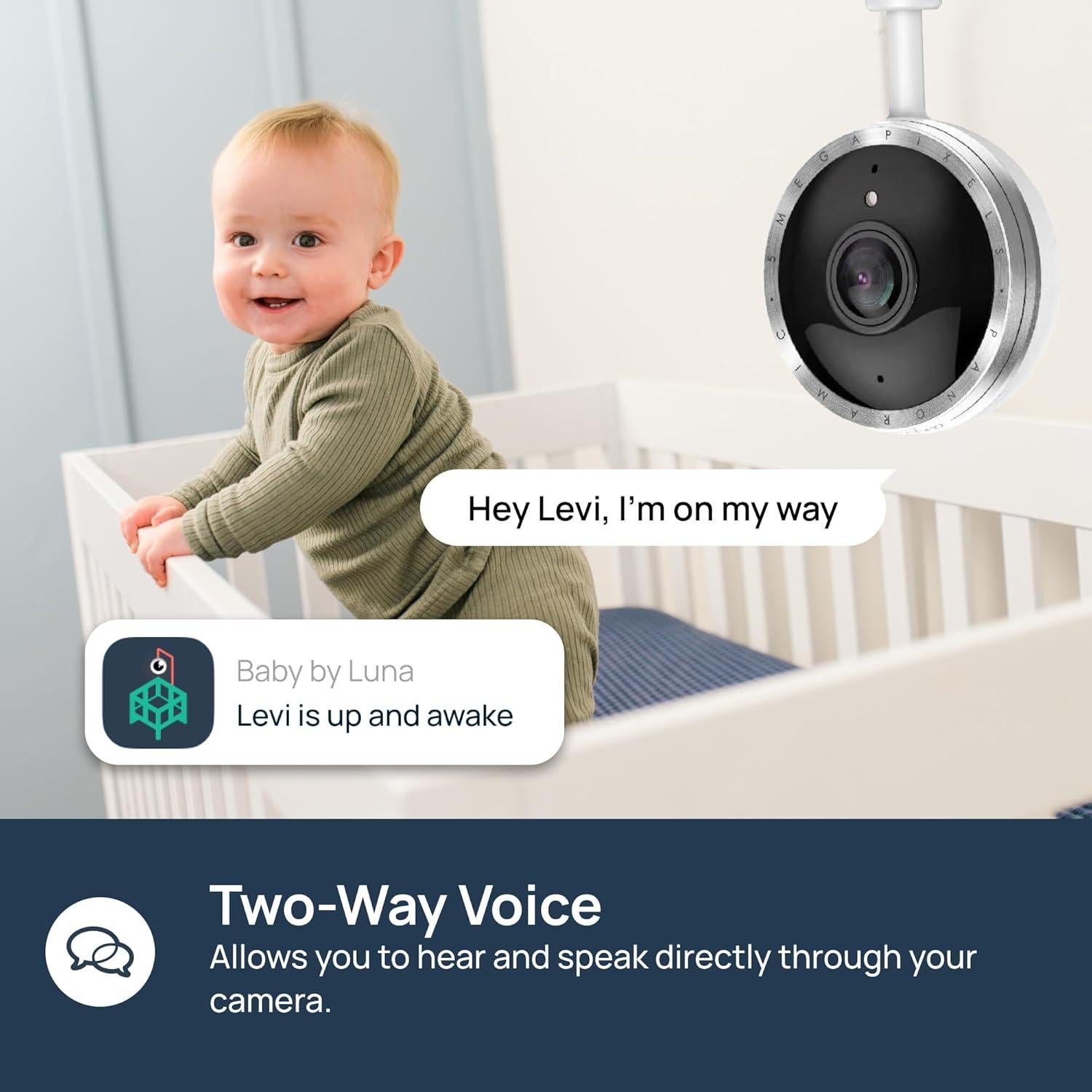 Monitor de Bebés LUNA HOME Luna Baby Eye WiFi Soporte