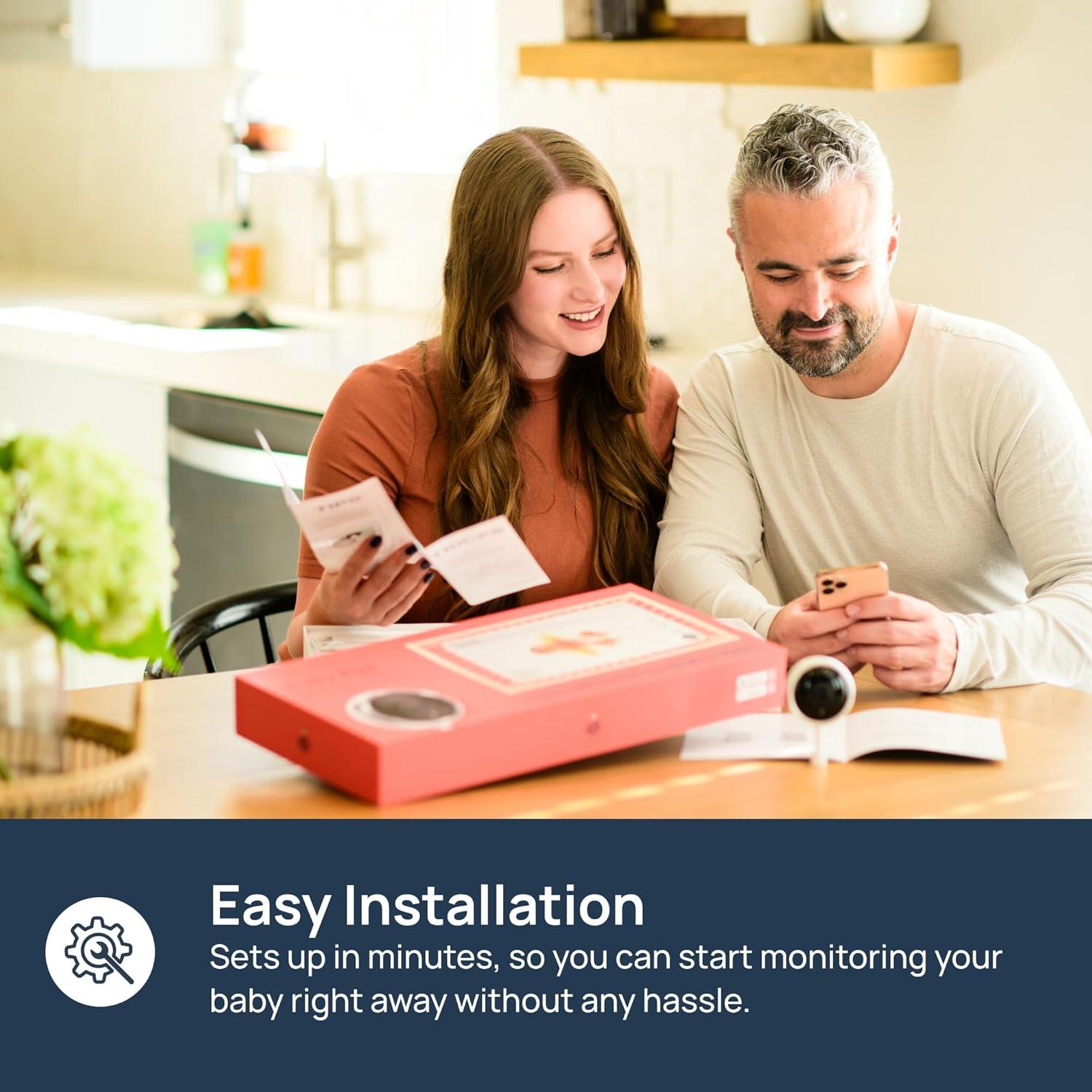 Monitor de Bebés LUNA HOME Luna Baby Eye WiFi Soporte