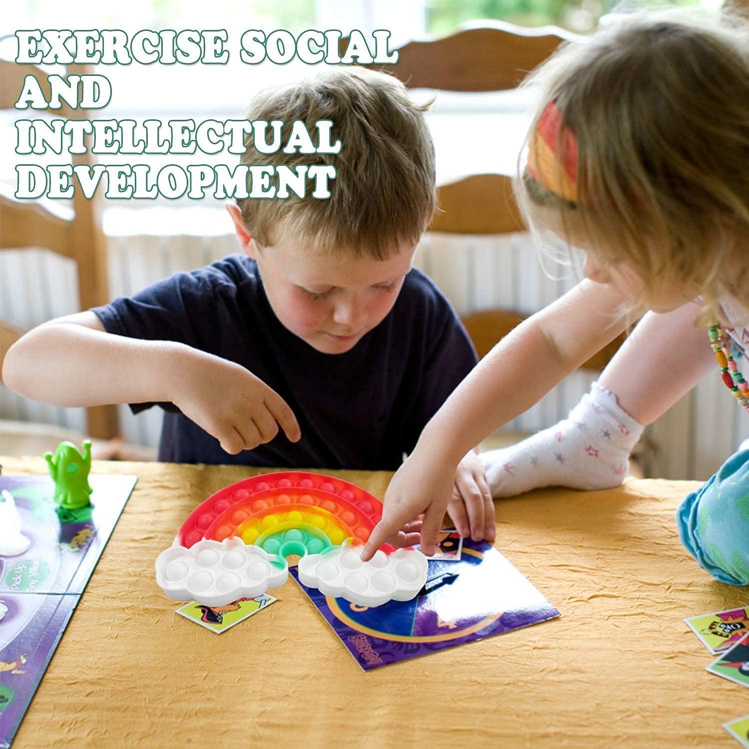 Set 4 Juguetes Antiestrés QETRABONE para Niños