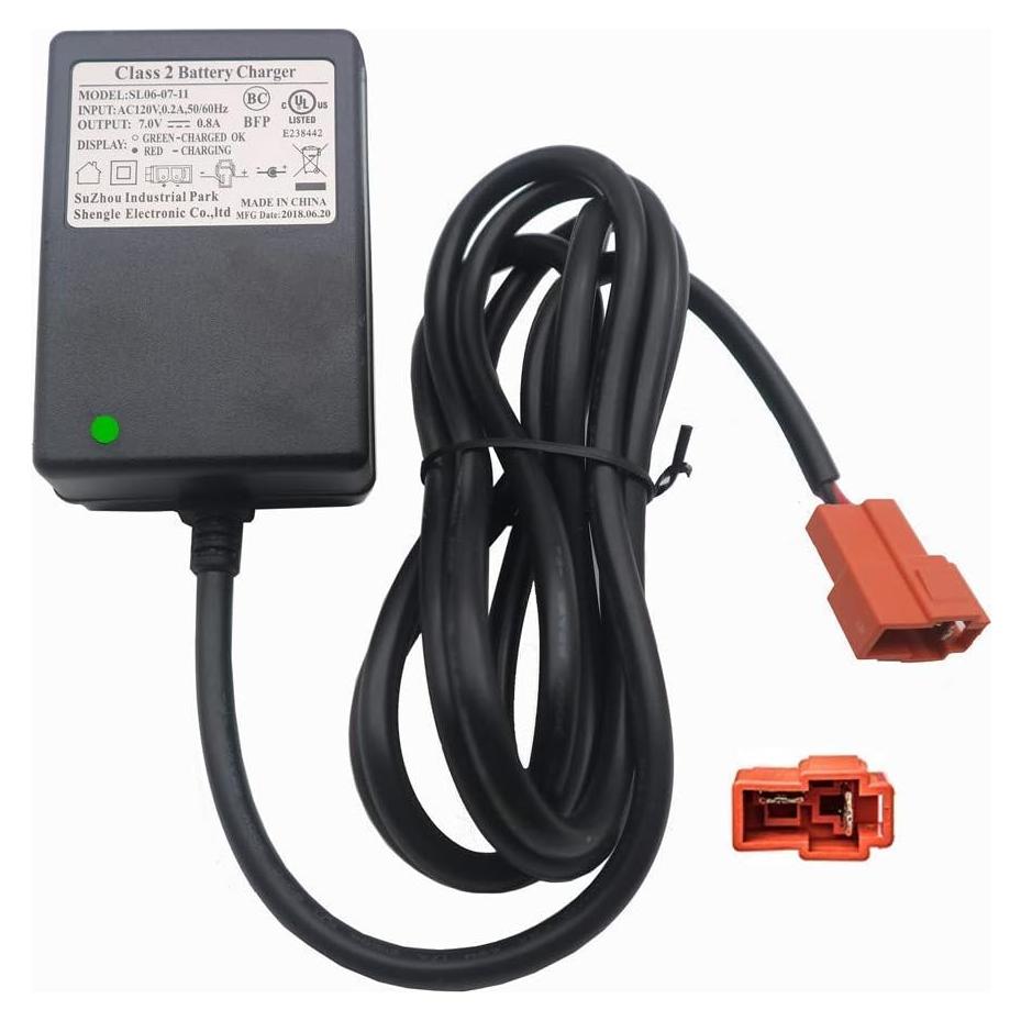 Cargador de coche 7V 0.8A FULIHUA para juguetes Kid Trax