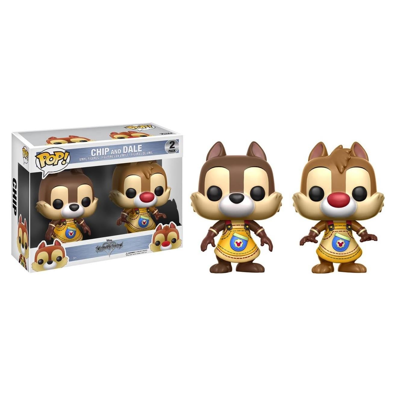 Funko POP Disney: Kingdom Hearts Chip & Dale (2 Pack) Toy Figures