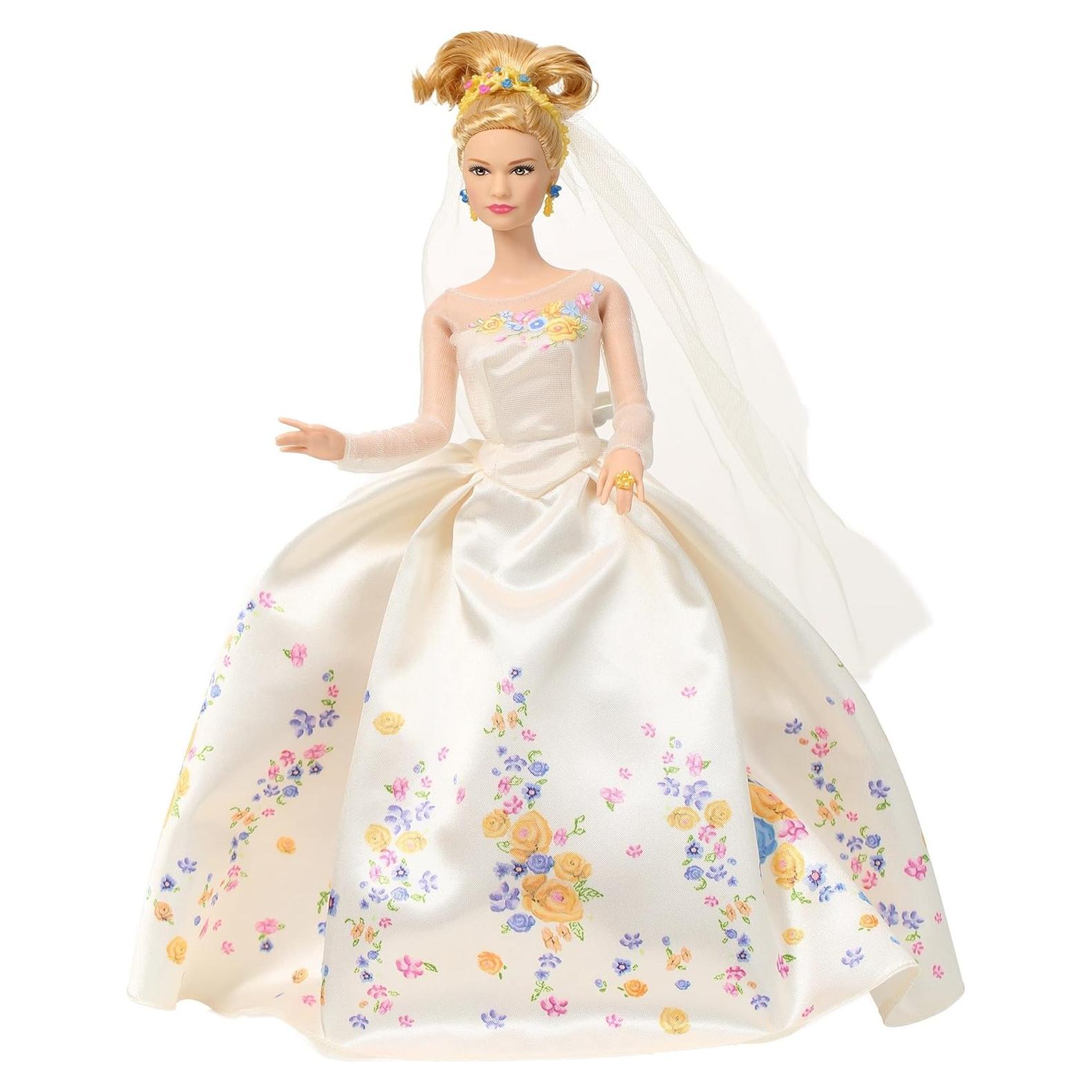 Muñeca de Boda Cenicienta Mattel 22.86x6.99x32.39cm